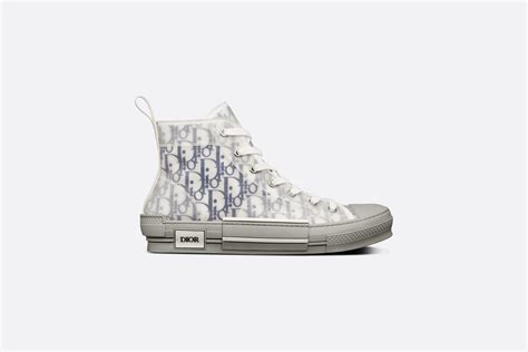 Dior high top oblique sneaker